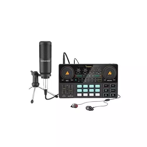Maono Au-am200-s1 Maonocaster Lite Portable All-in-one Podcast Production Studio