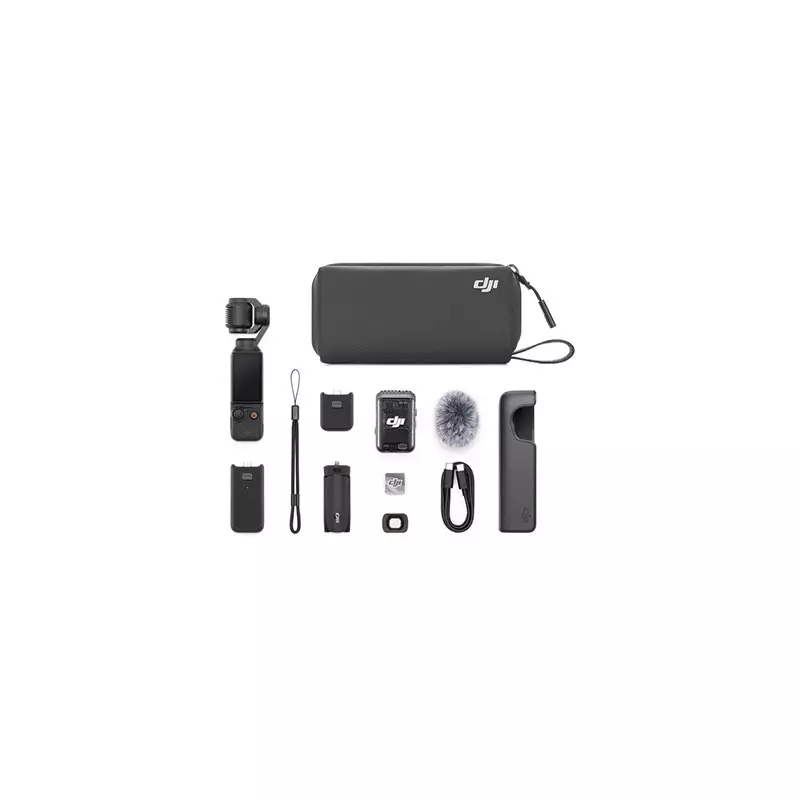 Dji Osmo Pocket 3 Creator Combo 3 Axis Gimbal Stabilizer Action Camera-gallery-2