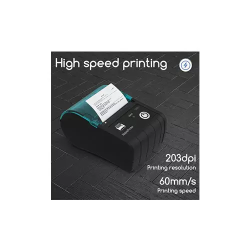 Deli ES421 Thermal POS Receipt Printer Black-1