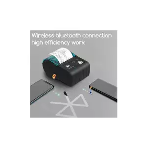 Deli ES421 Thermal POS Receipt Printer Black-2
