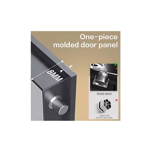 Deli ET623 Dual Locks Digital Safe-gallery-1