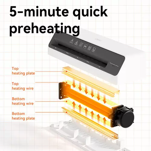 Deli ET100 A3/A4 Laminating Machine-gallery-1