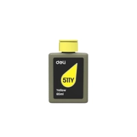 Deli 511Y D511W & D516W Ink Bottle (Yellow)
