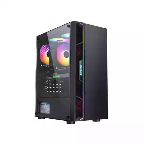 Huntkey GS450S ATX Gaming Case Black
