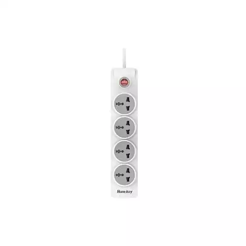 Huntkey SZN401 4 Port Copper Bar Universal Power Strip