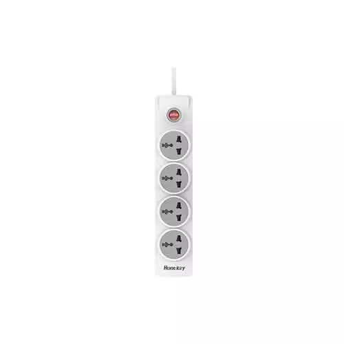 Huntkey SZN401 4 Port Copper Bar Universal Power Strip