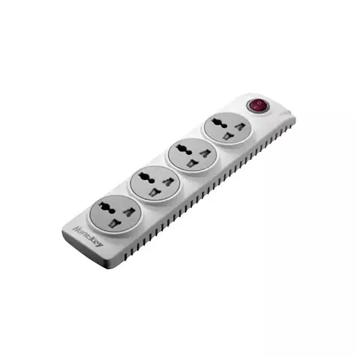 Huntkey SZN401 4 Port Copper Bar Universal Power Strip-gallery-1