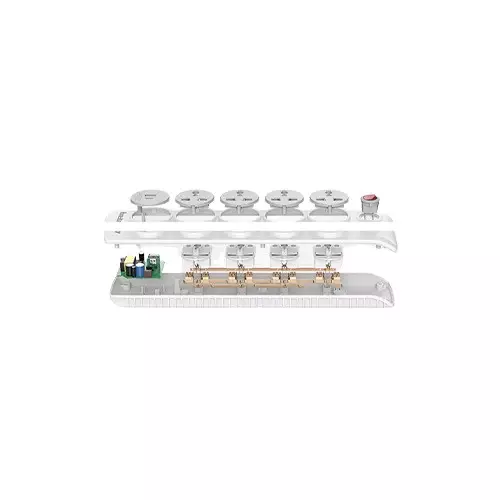 Huntkey SZN507 4 Port Copper Bar Universal Power Strip - 3