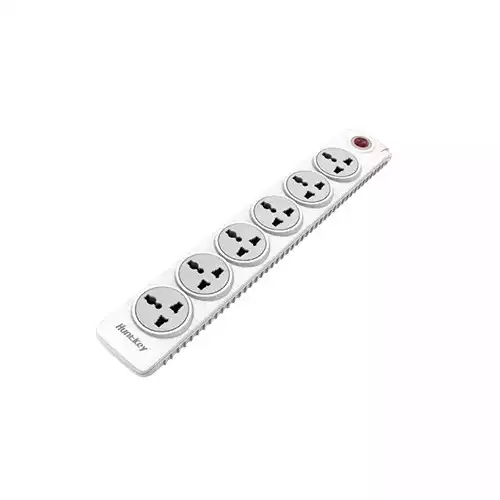 Huntkey SZN601 6 Port Copper Bar Universal Power Strip