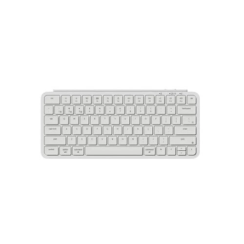 Keychron B1 Pro Ultra Slim Tri-Mode Keyboard (Ivory White)