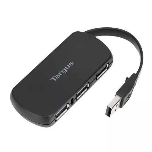 Targus ACH214AP-51 USB Male to Quad USB Female HUB