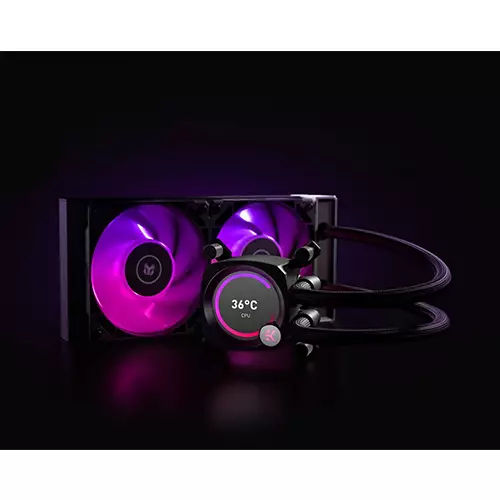EKWB EK-Nucleus AIO CR240 Vision D-RGB Liquid CPU Cooler