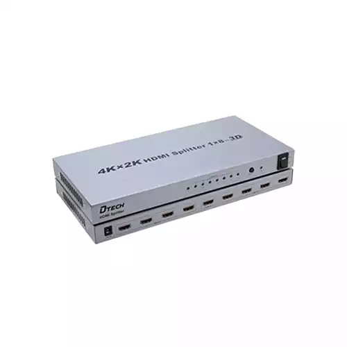 DTECH DT-7148 4K 1 TO 8 HDMI SPLITTER