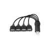 DTECH DT-3020 USB2.0 4-PORT USB HUB-1