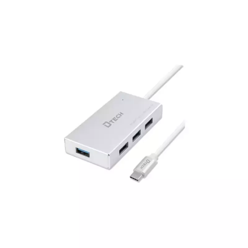 DTECH DT- 3308 TYPE C USB 4 PORT HUB