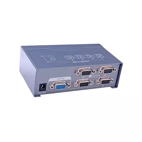 DTECH DT-7254 1 TO 4 250MHZ VGA SPLITTER - 1