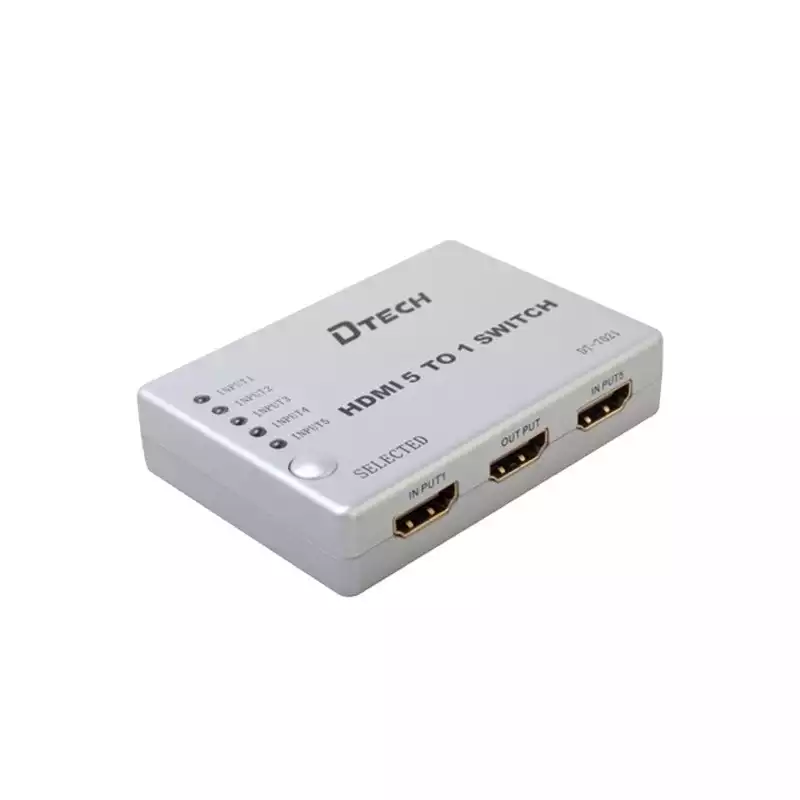 Dtech DT-7021 5 TO 1 HDMI Switch