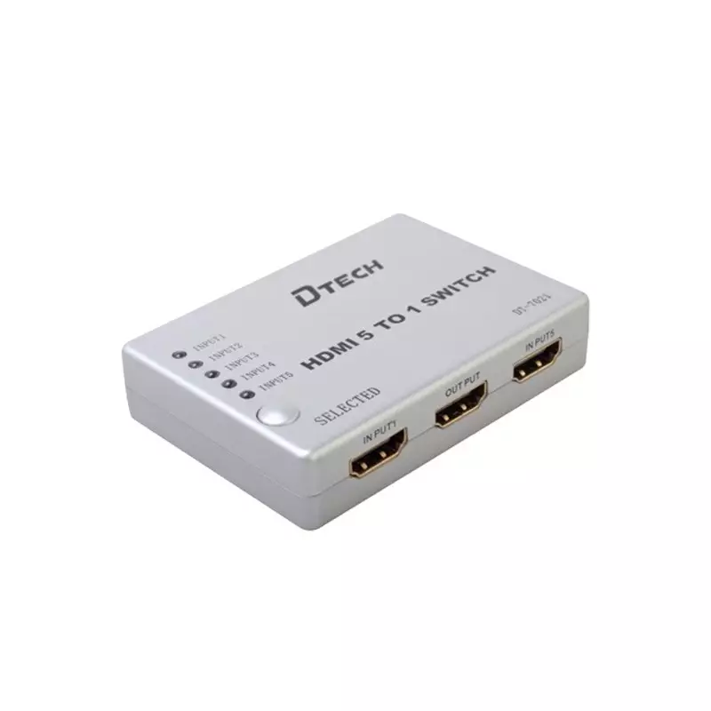 Dtech DT-7021 5 TO 1 HDMI Switch