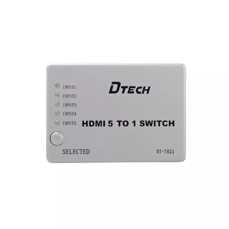 Dtech DT-7021 5 TO 1 HDMI Switch - 1