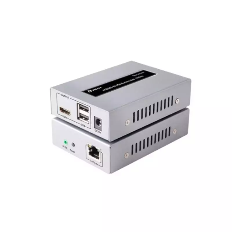 Dtech DT 7054A 100M USB KVM IR HDMI Extender