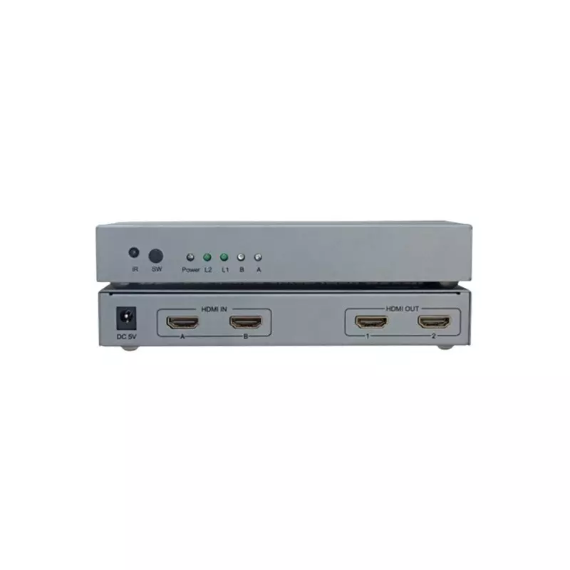 Dtech DT-7422 2 To 2 4k HDMI Matrix Switch - 1