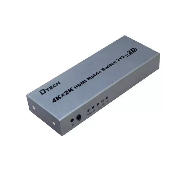 Dtech DT-7422 2 To 2 4k HDMI Matrix Switch-gallery-3