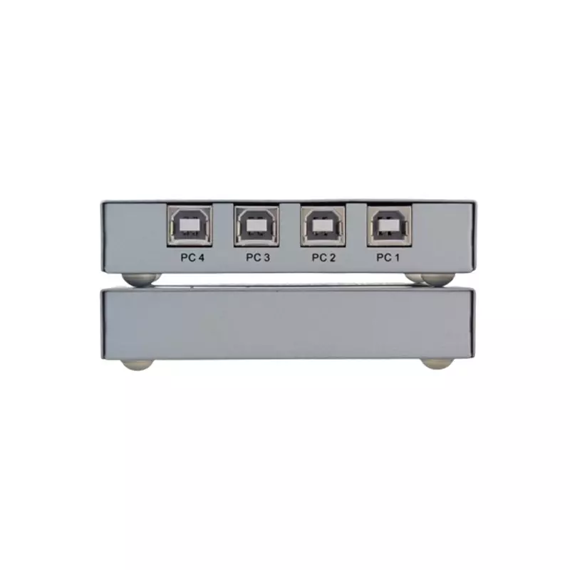 DTECH DT-8341 USB Manual Sharing Printing 4 Ports Switcher - 1