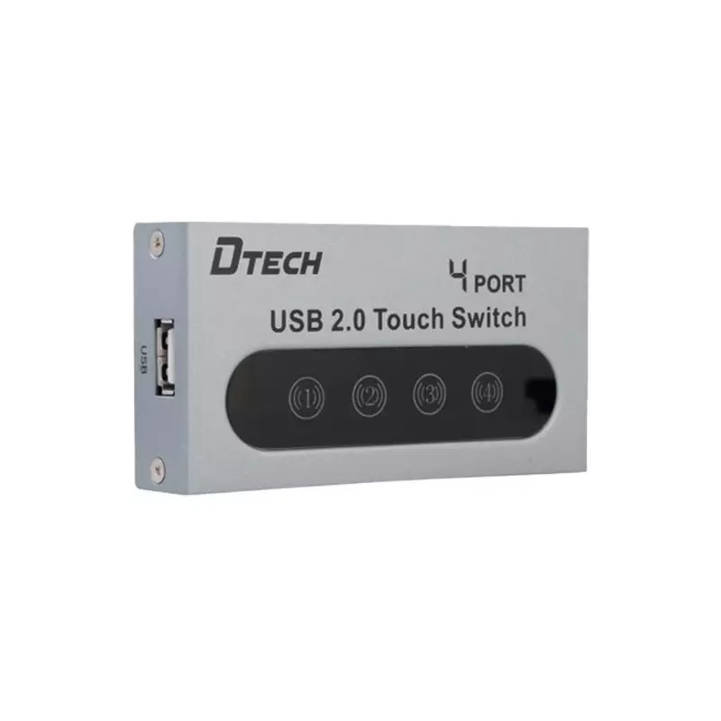 DTECH DT-8341 USB Manual Sharing Printing 4 Ports Switcher - 2