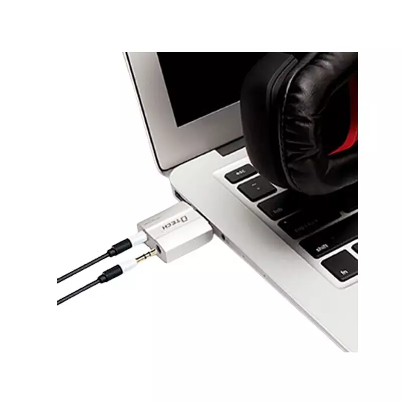 Dtech DT 6006 USB Audio Sound Card Adapter-1