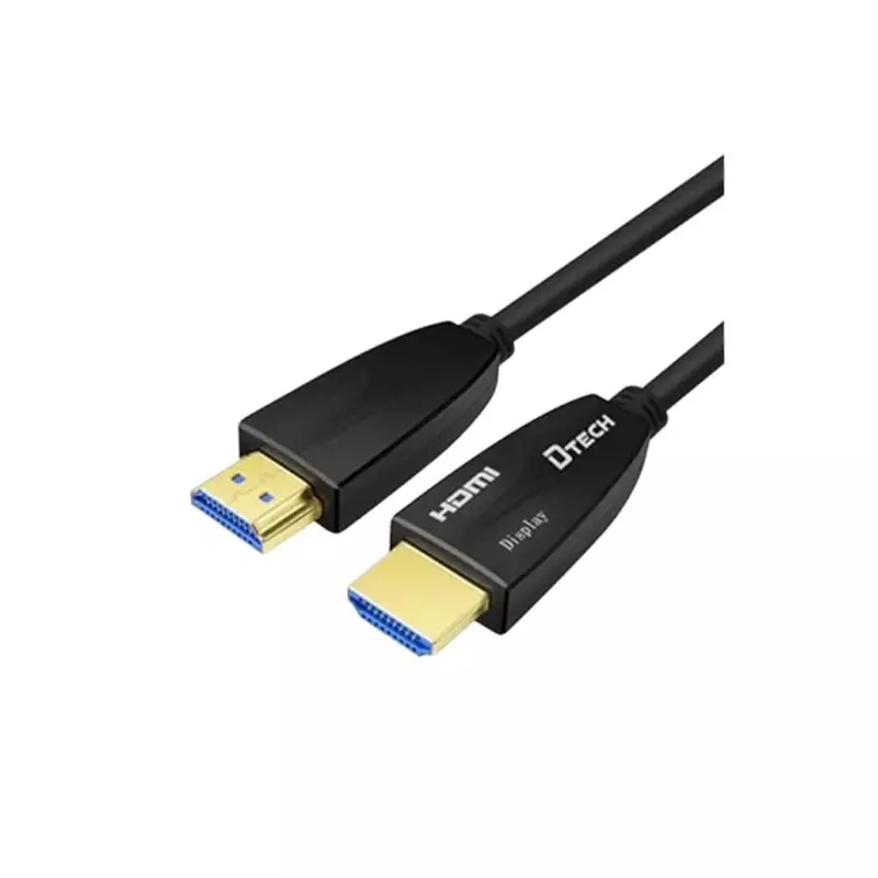 Dtech DT-HF-2015 15m HDMI To HDMI Fiber Optic Cable-1