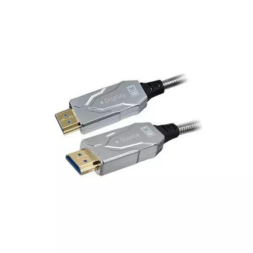 Dtech DT-HF8005K 8K 5m HDMI To HDMI Armor Fiber Optic Cable-1