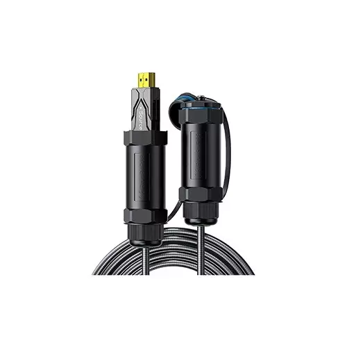 Dtech DT-HF8005KF 8K 5-Meter Optical Fiber Male to Male HDMI Cable with Waterproof Shell