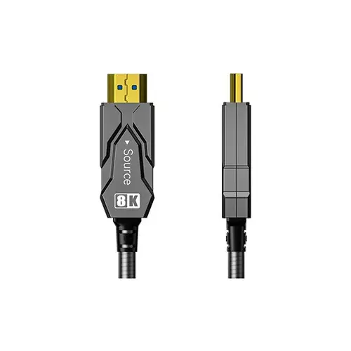 Dtech DT-HF8005KF 8K 5-Meter Optical Fiber Male to Male HDMI Cable with Waterproof Shell-2