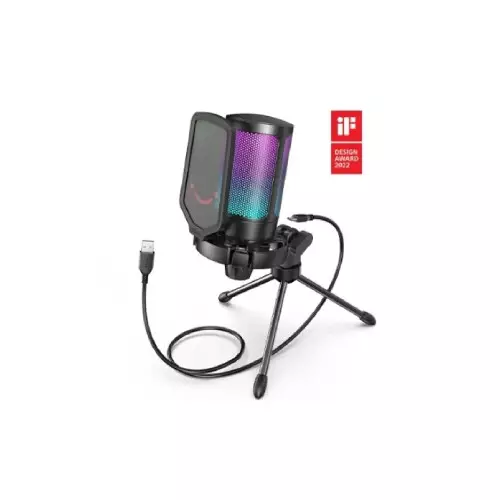 FIFINE A6V Gaming Black USB Microphone
