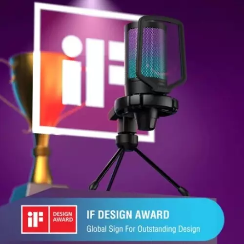 FIFINE A6V Gaming Black USB Microphone-gallery-2