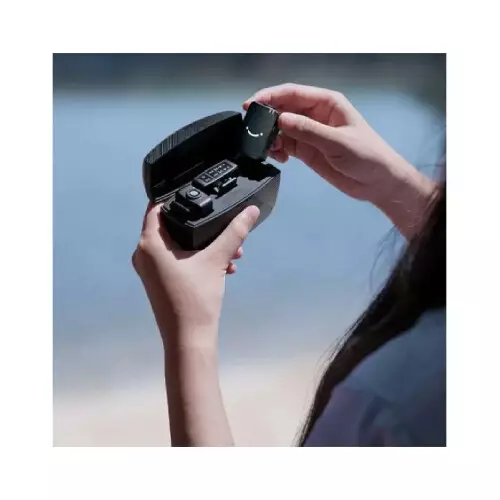 FIFINE M9 Dual Wireless Lavalier Microphone System with Charging Case-gallery-1