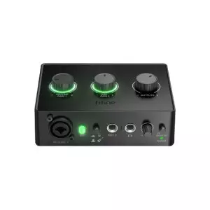 FIFINE Ampli 1 48V Phantom Power & 50dB Gain USB Audio Interface
