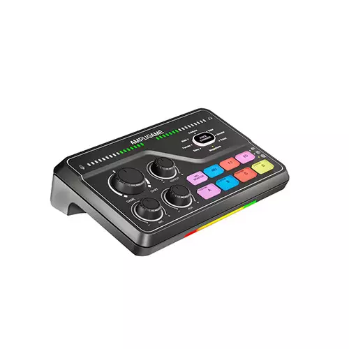 FIFINE AmpliGame SC8 USB Gaming Audio Mixer-gallery-2