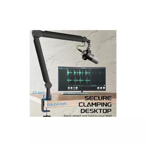 FIFINE BM66 Microphone Boom Arm Stand - 1