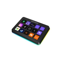 FIFINE AmpliGame D6 RGB Stream Controller Deck (Black)