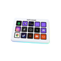 FIFINE AmpliGame D6 RGB Stream Controller Deck (White)