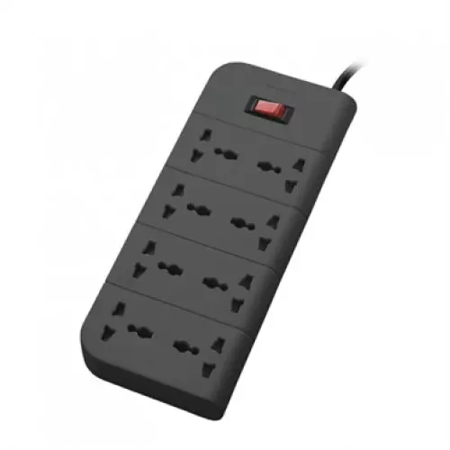 Belkin Power Strip 8 Port 2 Meter Gray Economy Series (F9E800ZB2M)