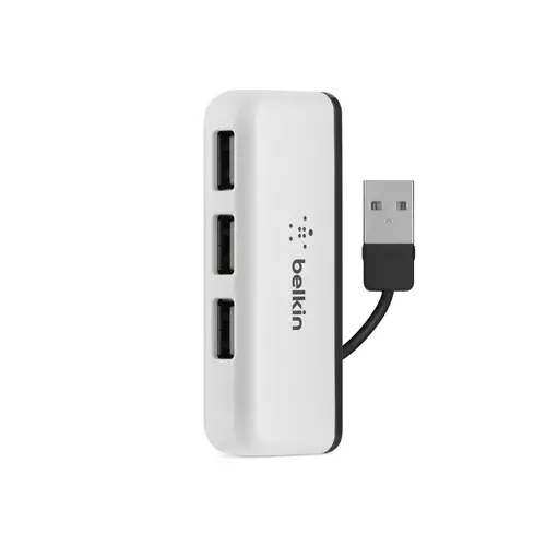 Belkin F4U021BT 4-Port Travel Hub With Lighted Indicator