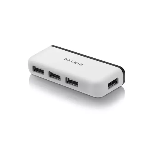 Belkin F4U021BT 4-Port Travel Hub With Lighted Indicator-gallery-1