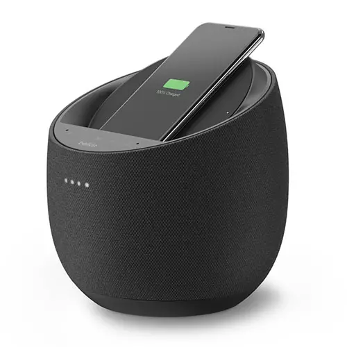 Belkin G1S0001my-BLKP1 SOUNDFORM ELITE Hi-Fi Smart Bluetooth Speaker With Wireless Charger