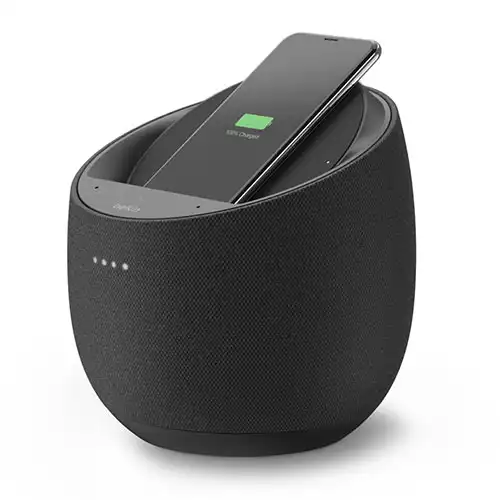 Belkin G1S0001my-BLKP1 SOUNDFORM ELITE Hi-Fi Smart Bluetooth Speaker With Wireless Charger