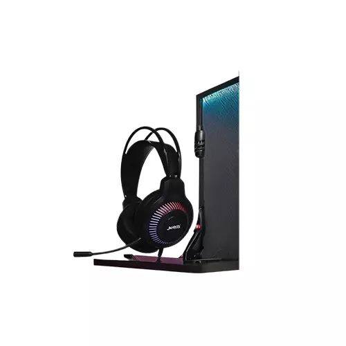 JEDEL GH558 Ear RGB gaming Wired Headphone with ANC microphone-1