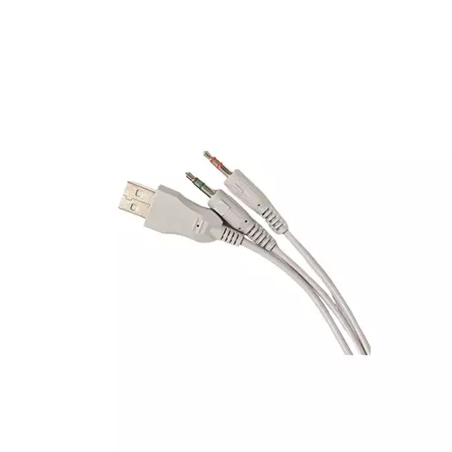 Jedel GH580 3.5 USB Wired RGB Gaming Headphone with ANC - 0