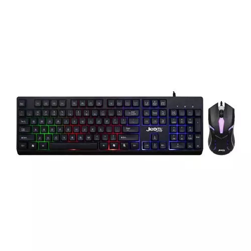 JEDEL GK106 RGB Gaming Keyboard and Mouse Combo