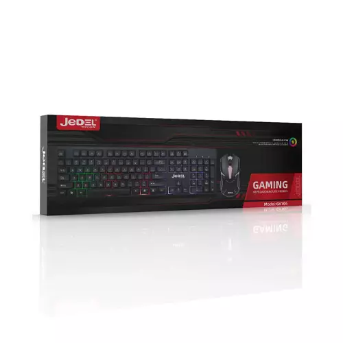 JEDEL GK106 RGB Gaming Keyboard and Mouse Combo-gallery-1